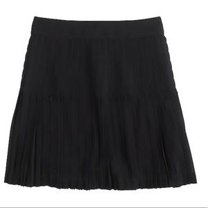 J. Crew Pleated Lattice Skirt